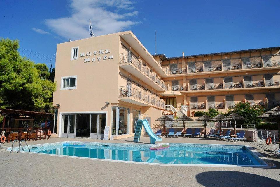 Hotel Magda Agia Marina  Zewnętrze zdjęcie